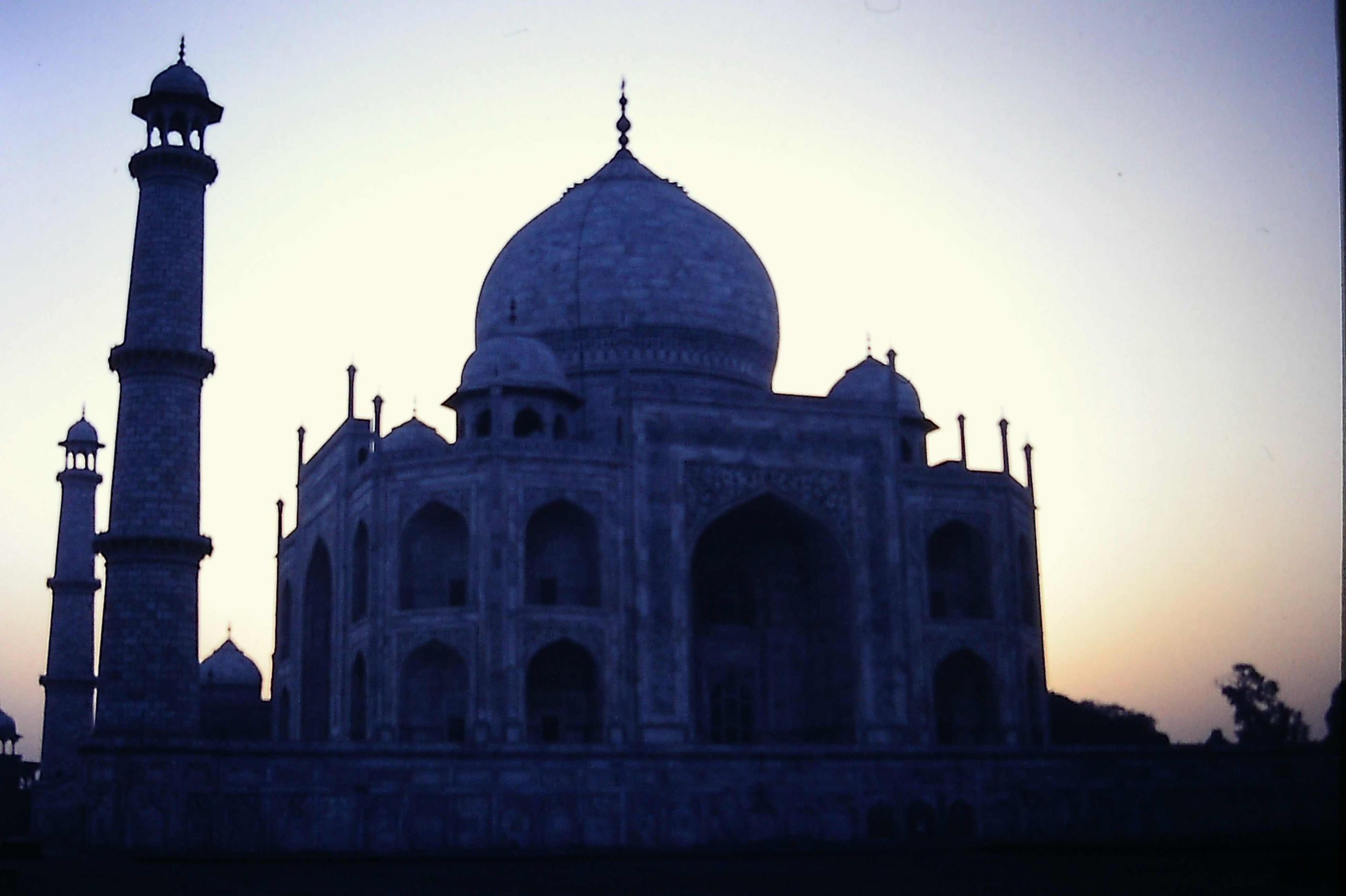 Taj at sunset